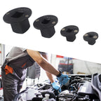Set of 4 Low Profile Magnetic Socket Holders for Workshop
