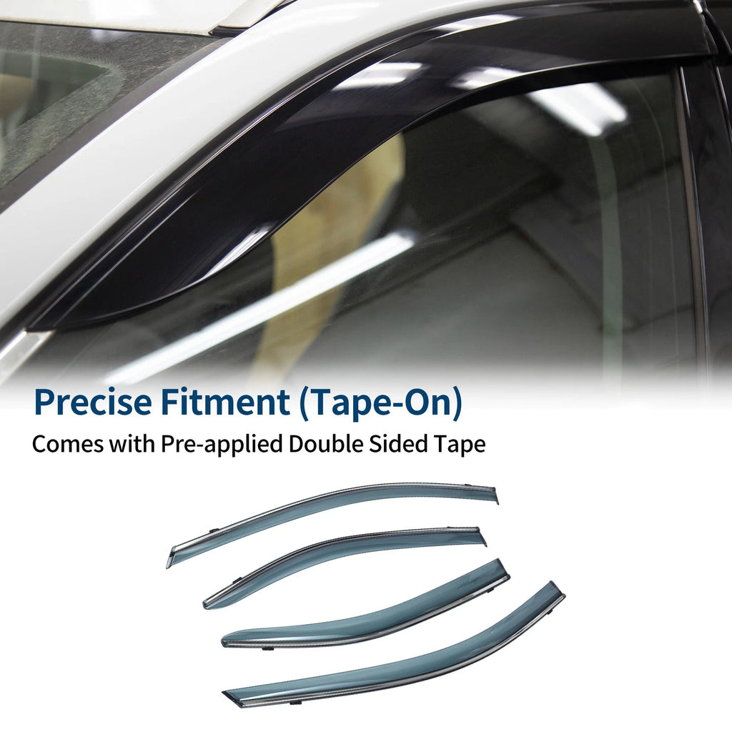 Car Window Deflectors for Toyota Corolla Sedan (2020–2024) 2X Side Vent Visors