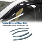 Car Window Deflectors for Toyota Corolla Sedan (2020–2024) 2X Side Vent Visors