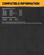 Starter Motor for Ford Ranger Explorer Mustang V6 (1990–2011)