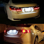 LED License Plate Light Housing for Honda Accord Civic Acura TSX TL ILX