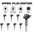 Set of 8 Ignition Coils for Ford Mustang (2011–2015) UF622