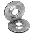 Front Pair 3.0L Brake Disc Rotors for Isuzu D-Max (2008 - 2016)