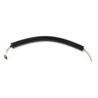 Black Exhaust Pipe Heat Shield Cover Guard for Universal Motorcycle