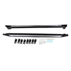 Set of 2 Black Aluminum Running Boards for Kia Carnival (2022–2026)