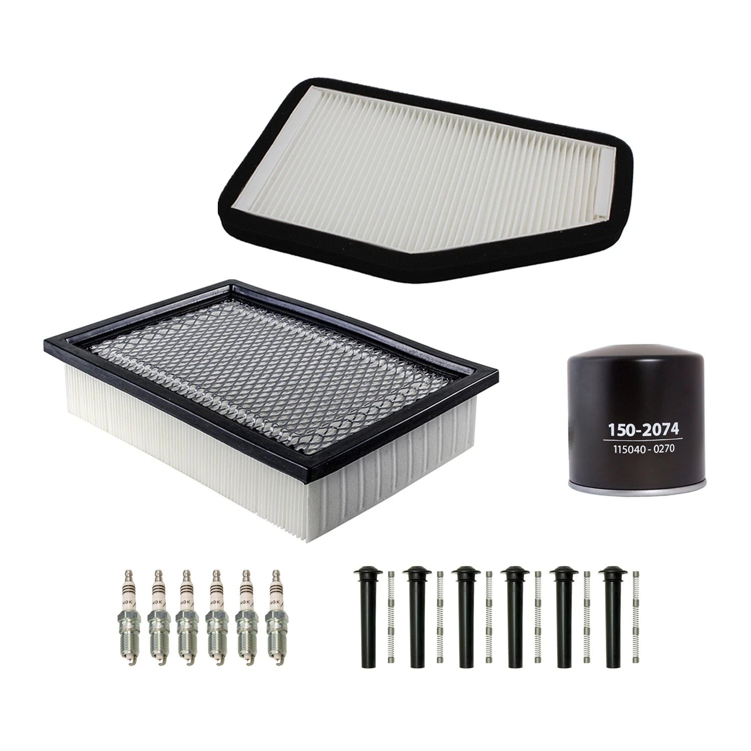 Tune Up Kit with NGK 6 Spark Plugs & Boots for Mazda Tribute (2001–2008)