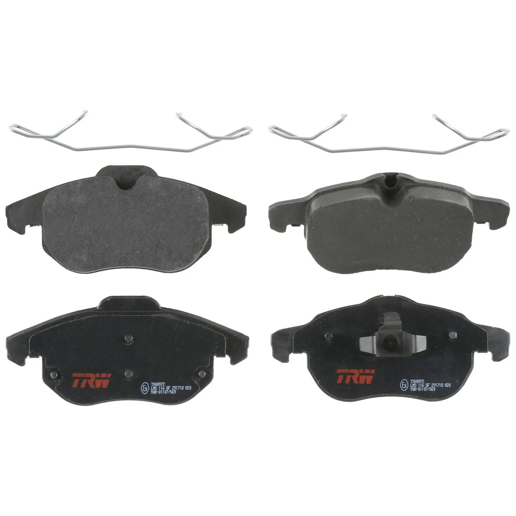 Set of 4 Disc Brake Pads for Saab 9-3 (2006–2011)
