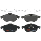 Set of 4 Disc Brake Pads for Saab 9-3 (2006–2011)