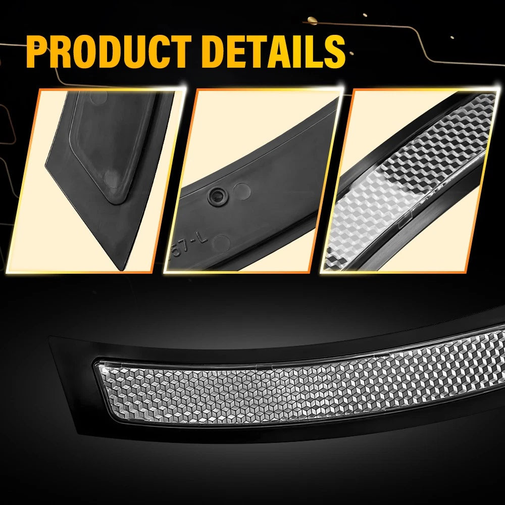 2X Clear Bumper Reflector Side Marker Light for BMW 3 Series (2007-2013)