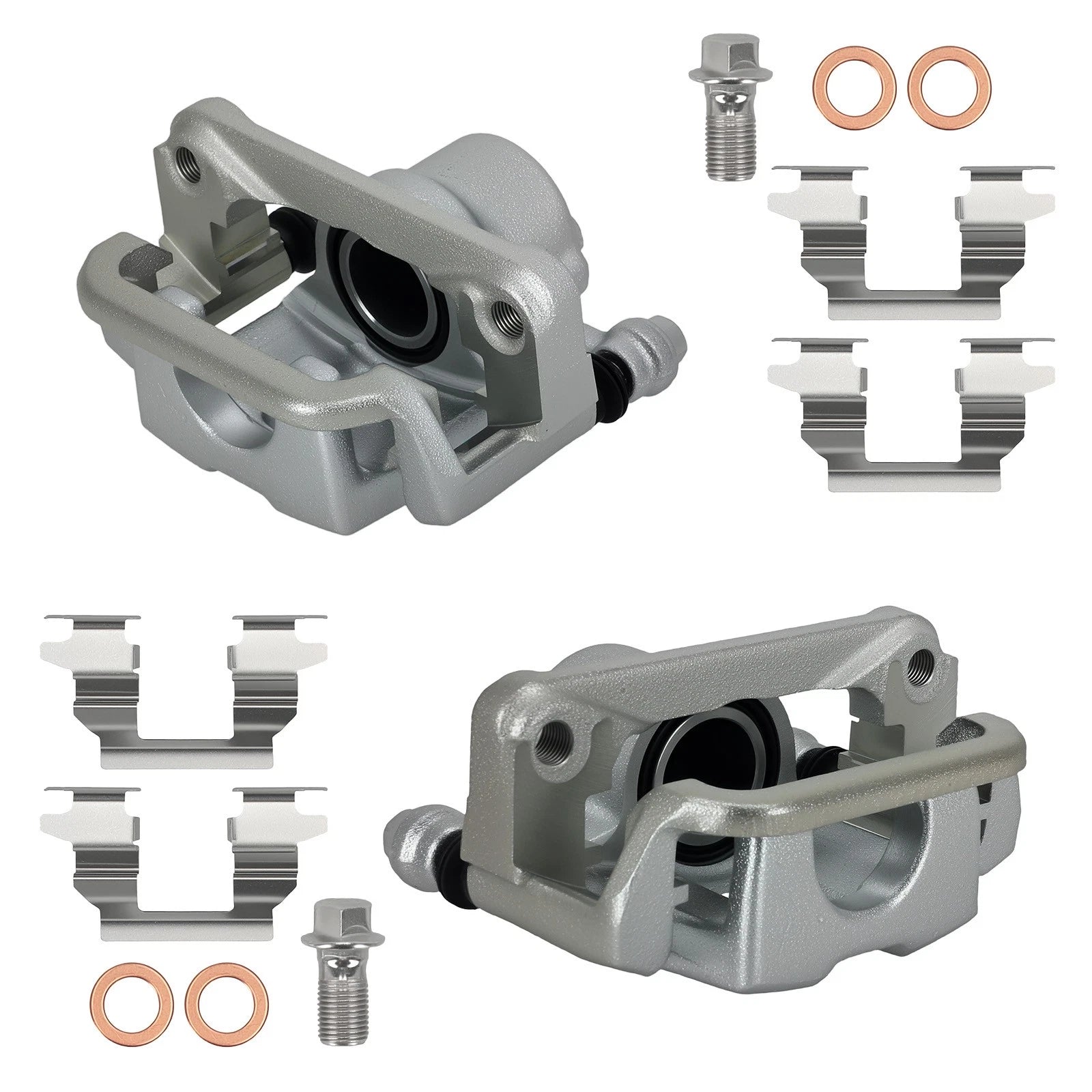 Rear Brake Calipers with Bracket for Nissan Infiniti (2003-2009)