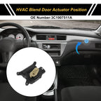 HVAC Heater Blend Door Actuator for Volkswagen Passat (2009–2012) 3C1907511A