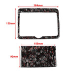 Rear Seat Cup Holder Trim Cover for Infiniti Q50 Q60 (2014-2019)