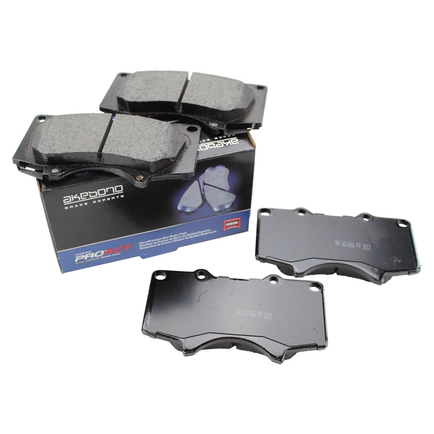 Front Disc Brake Pads for Toyota 4Runner Sequoia Lexus GX460 (2003–2023)