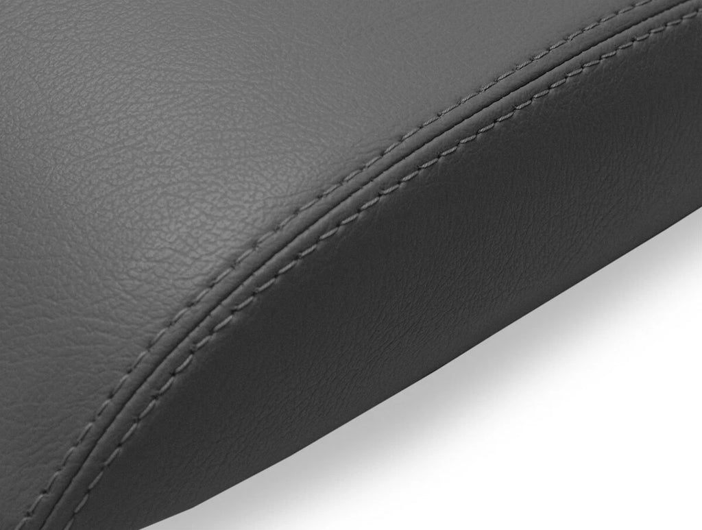 Leather Console Lid Bucket Seat Cover for Buick LaCrosse (2005–2009) Dark Gray