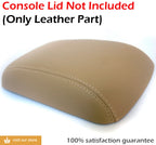 Leather Synthetic Center Console Armrest Cover for Hyundai Santa Fe (2007–2012)