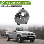 1 Pc Fog Light Grill for BMW X5 (1999–2006) No. 63177839865 Clear