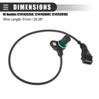 Camshaft Position Sensor for BMW X3 X5 Z3 Z4 E36 E39 E46 E53 (2000–2006) 12141435350