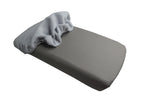 Fleece Console Lid Armrest Cover for Nissan Altima (2007–2012) Gray