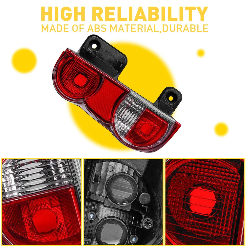 Tail Lights for Nissan NV200 (2013–2021) Pair with Bulbs