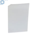 White Fuel Fill Door for Dodge Ram ProMaster 1500 2500 3500 (2014–2021)