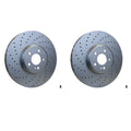 Set of 2 Front 360mm Disc Brake Rotors for W205 C43 AMG C450 AMG (2015–2020)