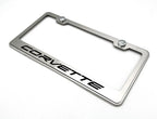 License Plate Frame Stainless Steel for Chevrolet Corvette (2014–2019)