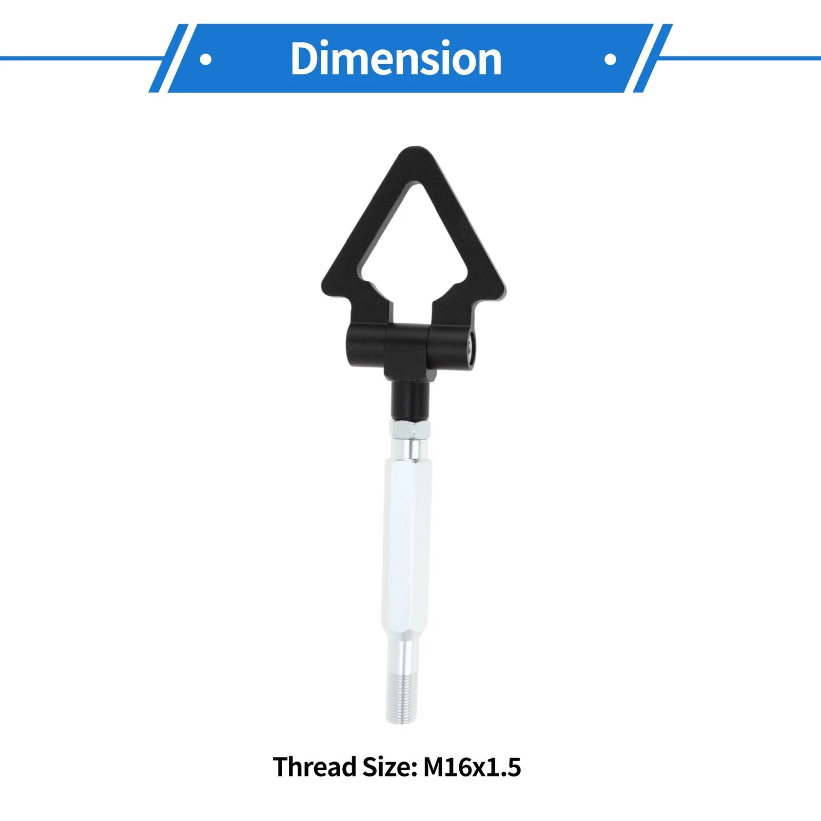 Front/Rear Triangle Tow Hook  