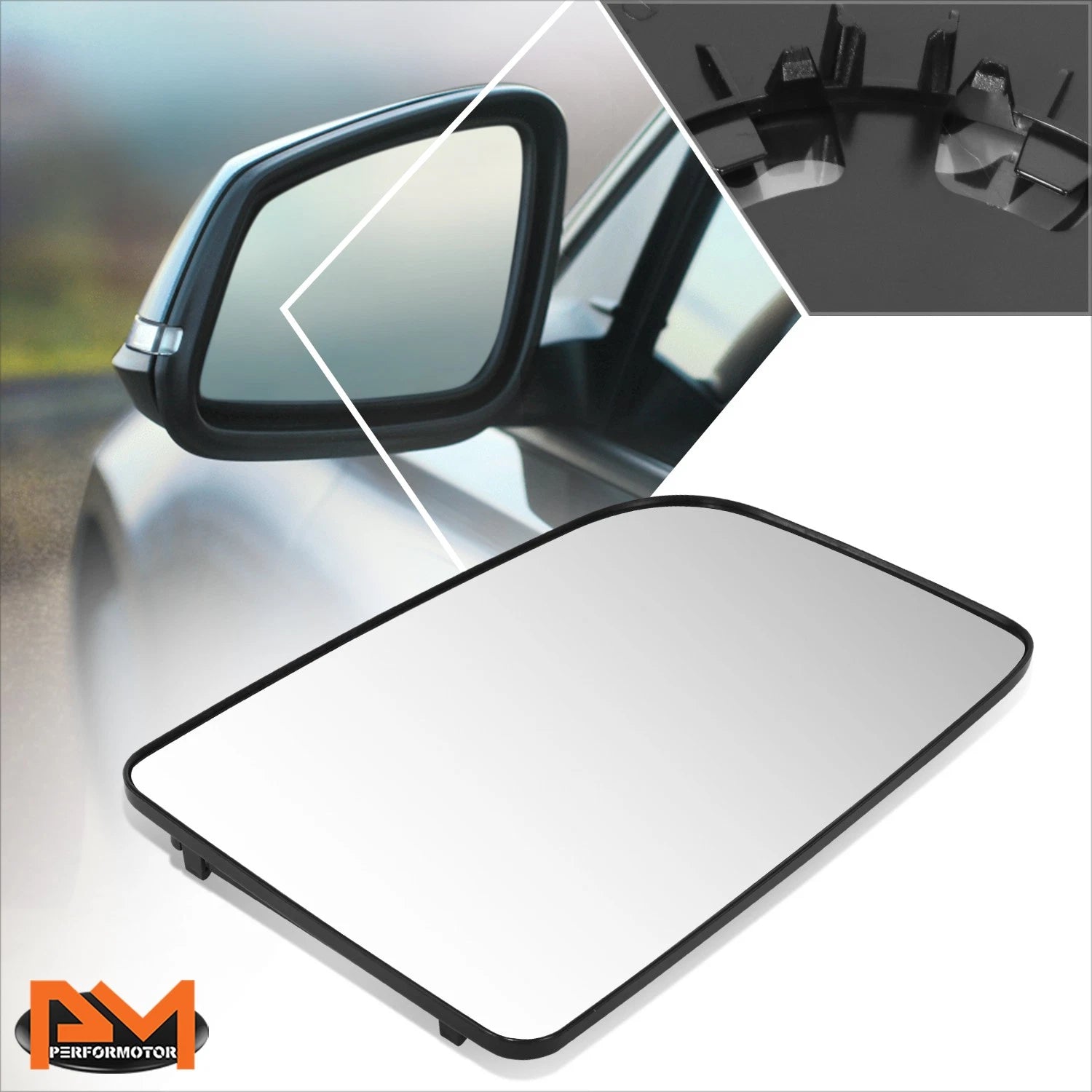 Driver Side Heated Upper Mirror Glass Lens for Mercedes Sprinter 2500 3500 (2010–2022)