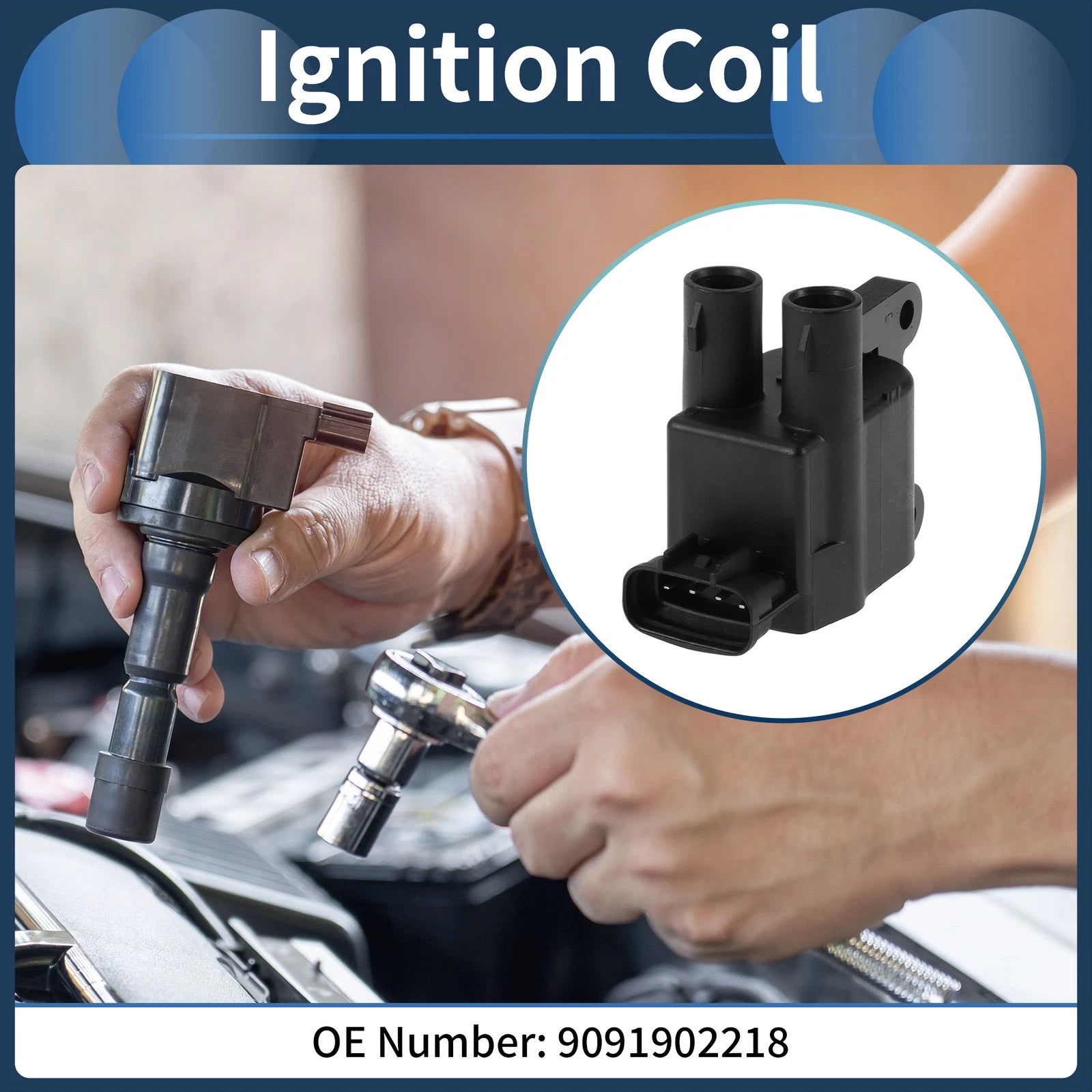 Ignition Coil Pack No. 9091902218 for Toyota 4Runner (1995–2002)