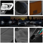 Projector Headlight w/LED Daytime Running Lamp for Ford F150 (2009–2014)