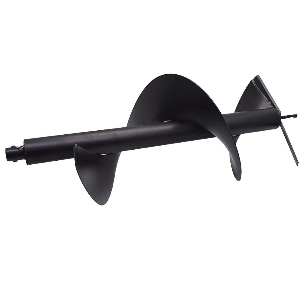 12" Earth Auger Drill Bit for Gas Powered Post Hole Digger (3/4" Shaft)