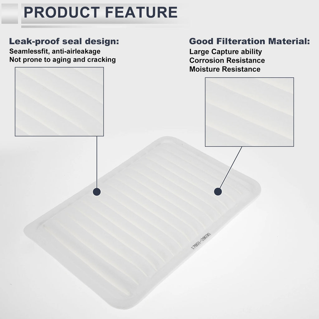 Car Engine Air Filter for Toyota Camry (No. 178010H050/1780128030/17801YZZ02)