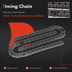 11x Timing Chain Kit for Ford F-150 (2009–2010), Explorer (2006–2010), Mustang (2006–2010)