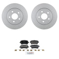 Bosch Rear Quietcast Rotors & Semi-Met Disc Brake Pad Kit for A4 Quattro (2009)