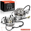 2X Front Wheel Hub & Bearing Assembly with ABS Sensor for Jeep (2005–2010)