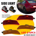 2-8PCS Marker Side Lights Reflector for Mazda Miata MX-5 (2016–2023) Amber Red EXV