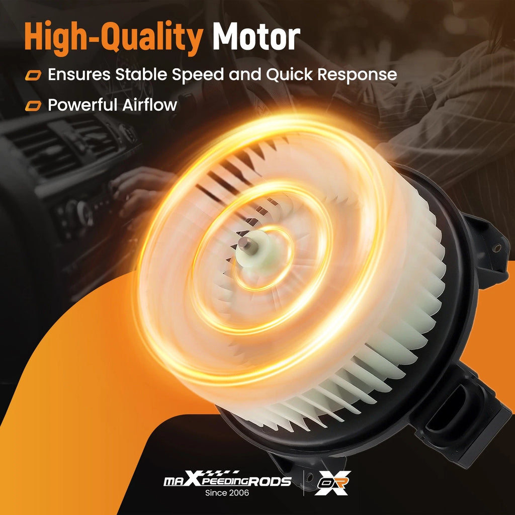 A/C Heater Blower Motor Fan for Ram 1500/2500/3500 (2009–2018)