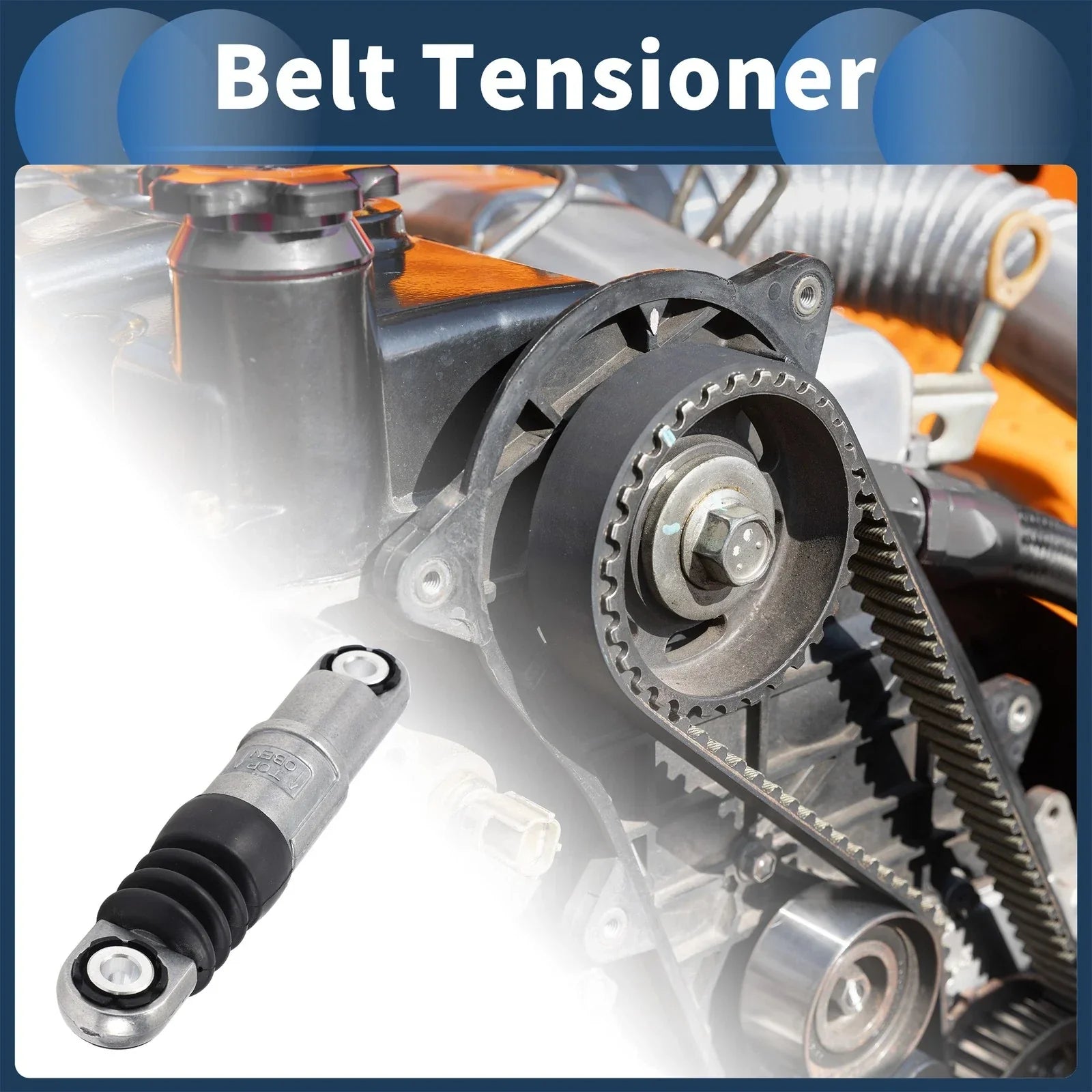 Belt Tensioner for Porsche Cayenne (2002-2010) Metal 1 x Unit