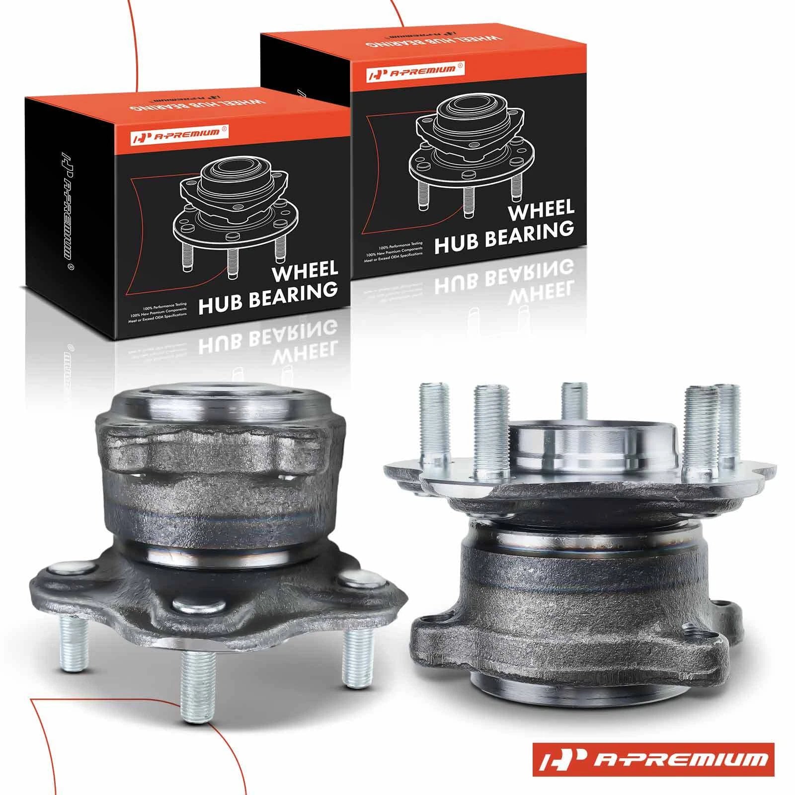 2X Rear Wheel Hub & Bearing Assembly for Nissan Murano (2009–2014)