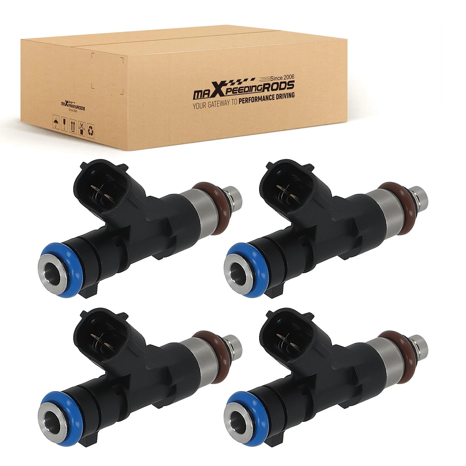 Set of 4 Fuel Injectors for Nissan Sentra 1.8L (2013–2019)
