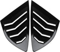 2x Gloss Black Rear Side Louvers Cover for Ford Fusion Mondeo (2013–2022)