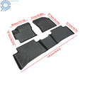 Set of 2 All-Weather Floor Mats for Toyota Corolla Sedan (2020–2024)