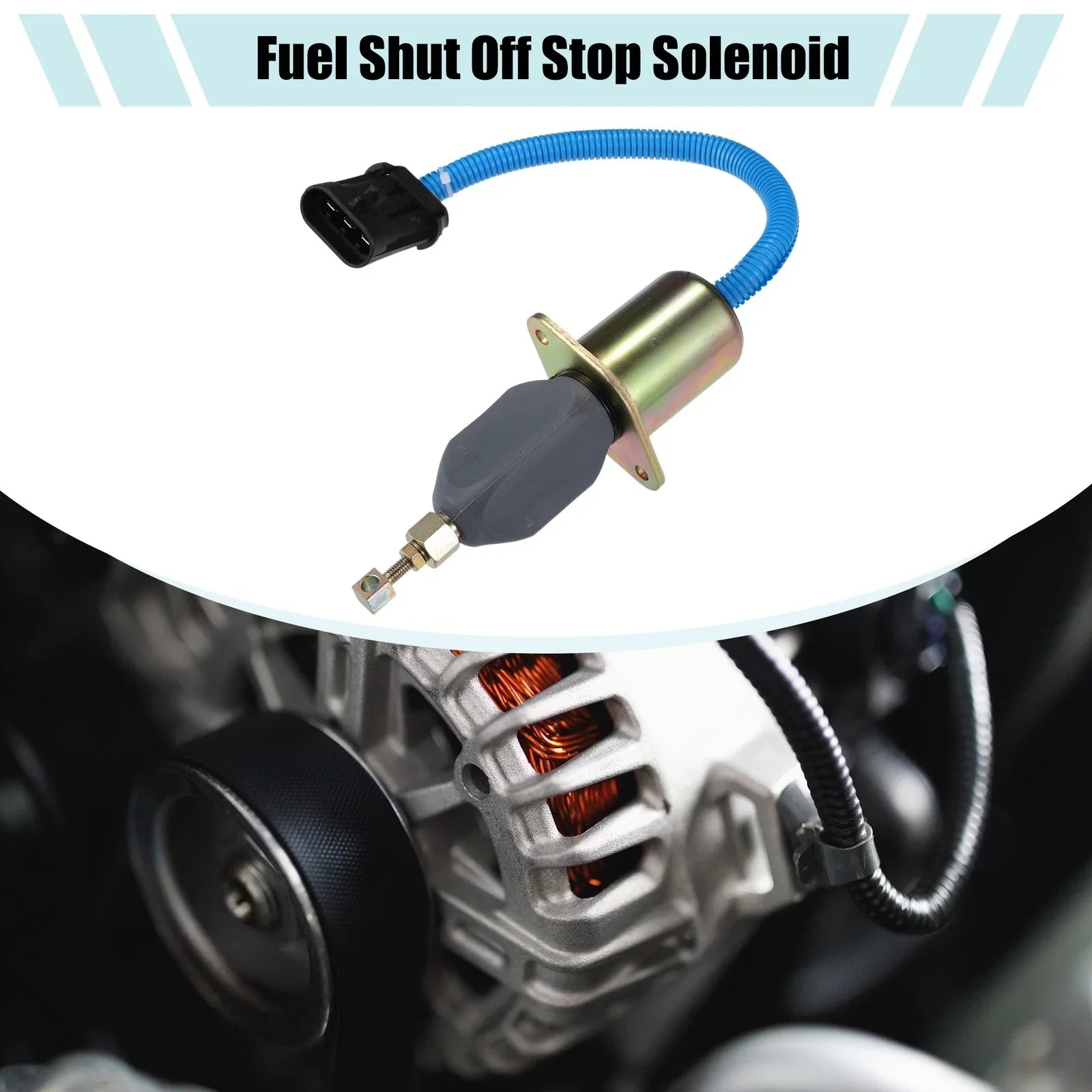 Fuel Shut Off Solenoid Valve for Dodge Ram 2500 5.9L (1994-1998)