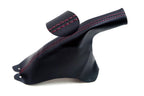 E Brake Leather Synthetic for Mustang (1994–2004) Red Stitch