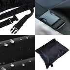 600D Oxford Waterproof Tractor Cover for Universal Fit (195x61x56cm)