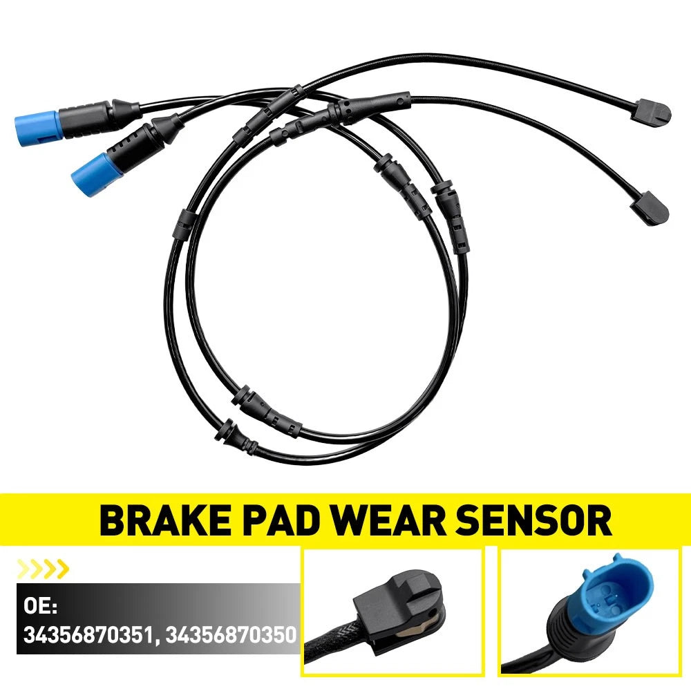 2X Brake Pad Wear Sensor for BMW X3 G01 F97 (2018–2024)