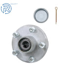 Galvanized Trailer Hub Kit for 2000 lbs Axle (1" Spindle)