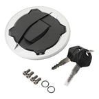 Fuel Gas Tank Cap Cover Keys for Kawasaki Ninja 400 (2018–2023), Ninja 650 (2017–2023)