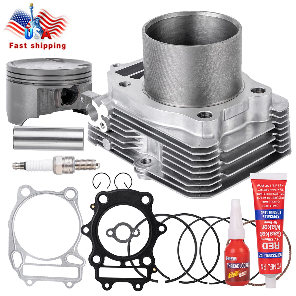 Cylinder Piston Ring Top End Gasket Kit for Suzuki Eiger King Quad 400 (2002–2021)