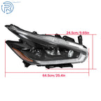 Halogen LED DRL Projector Headlight for Nissan Murano (2018)
